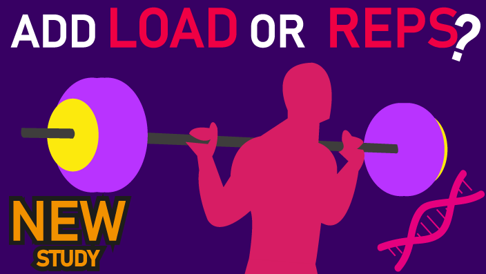 add more load or reps muscle and strength